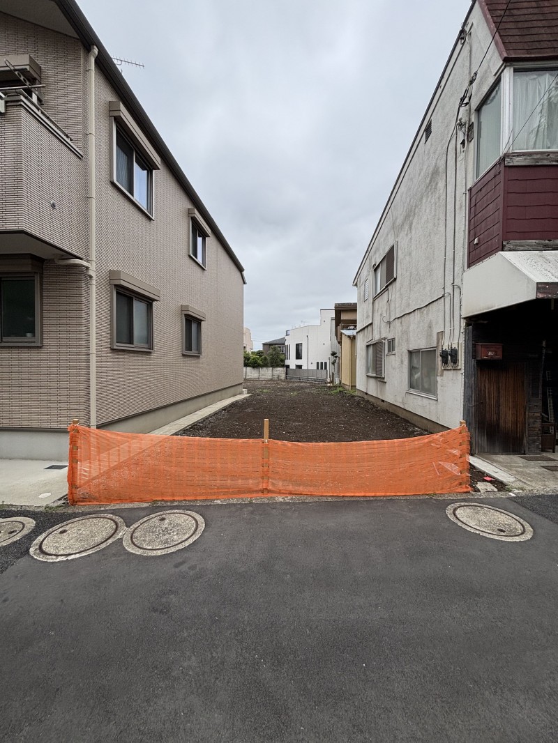 現地（前面道路）