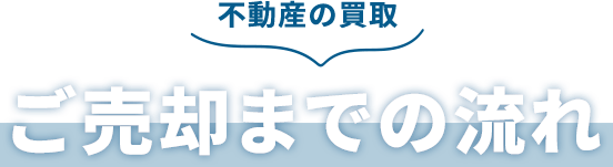 不動産買い取りの流れ